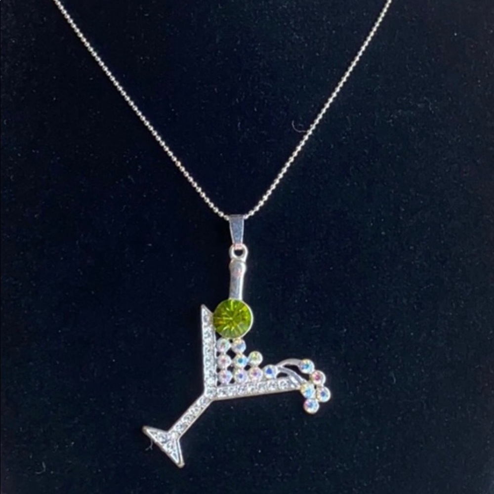 Silver Margaritaville Necklace